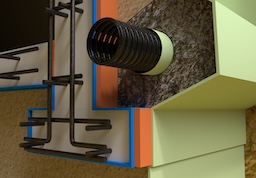 Salaojien kuvaus ja huuhtelu